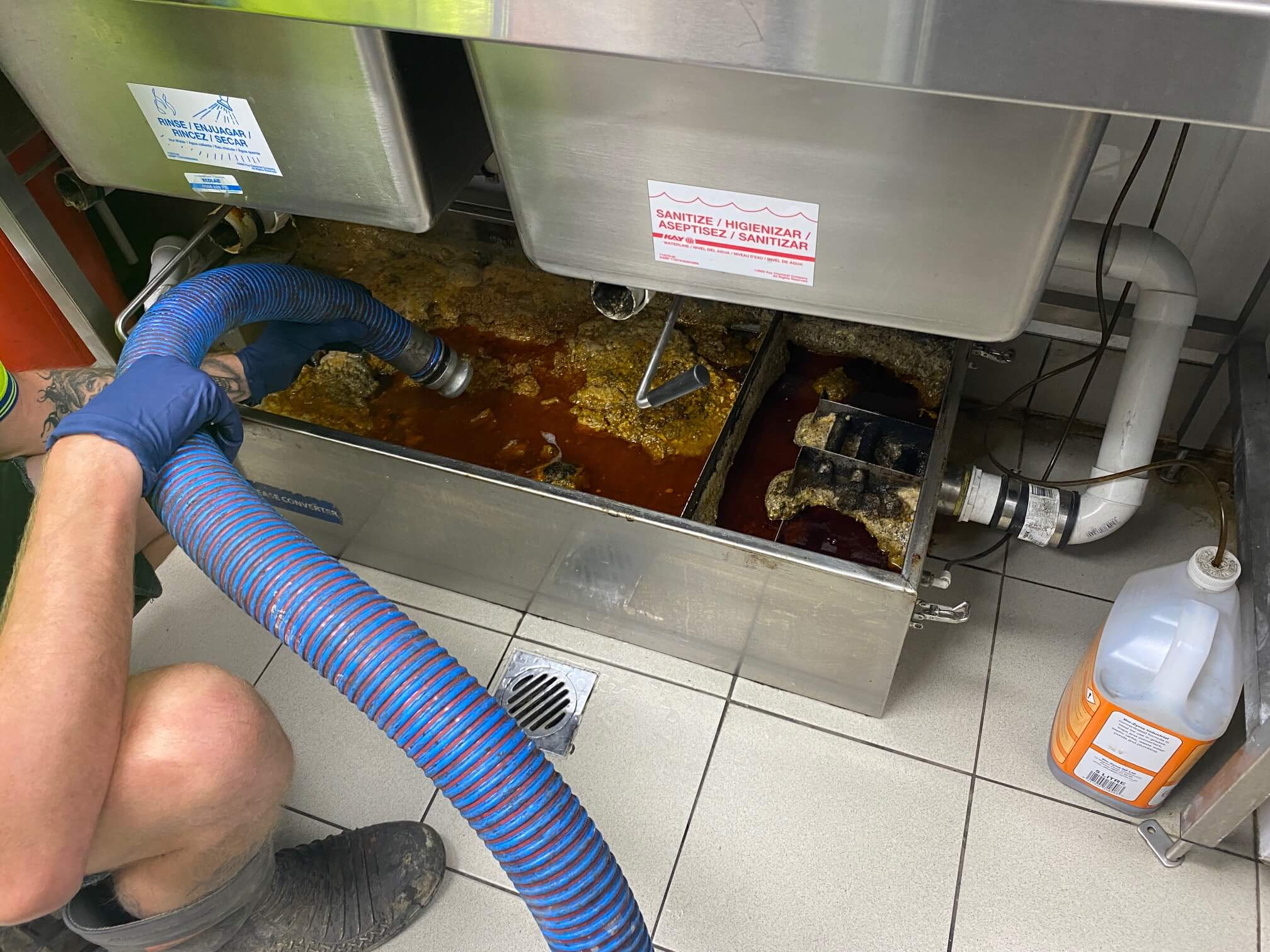 Grease Trap Cleaning in Edgewater